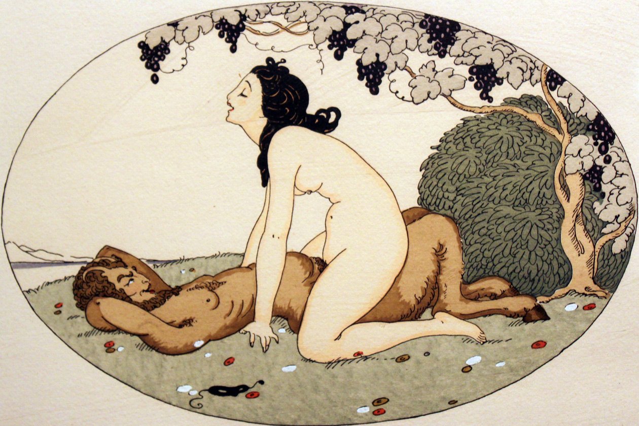 Series of Watercolors, Published in 1925 under the Title Les Delassements d