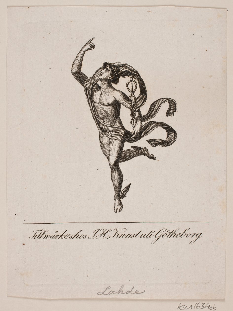 Hermes by Gerhard Ludvig Lahde