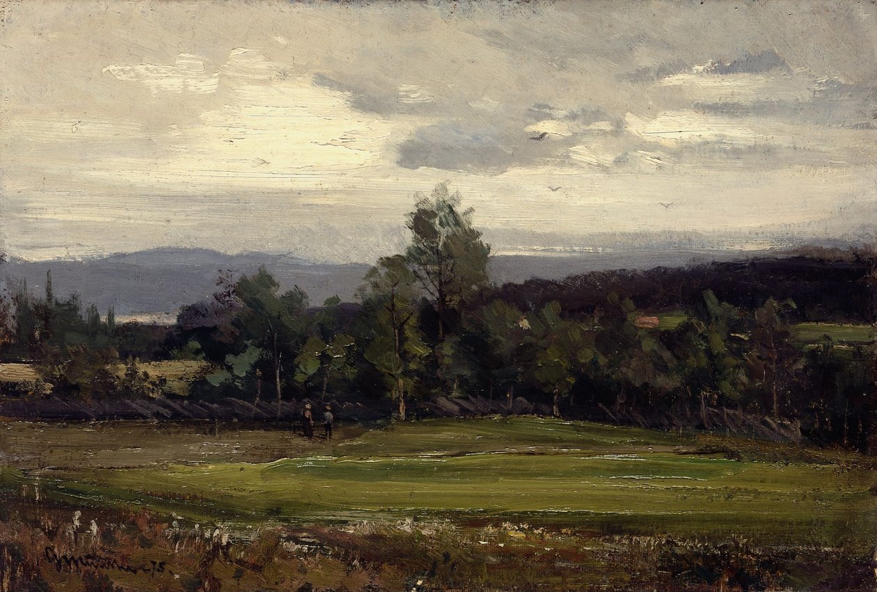 Fields at Hedmark in Summer by Gerhard Munthe