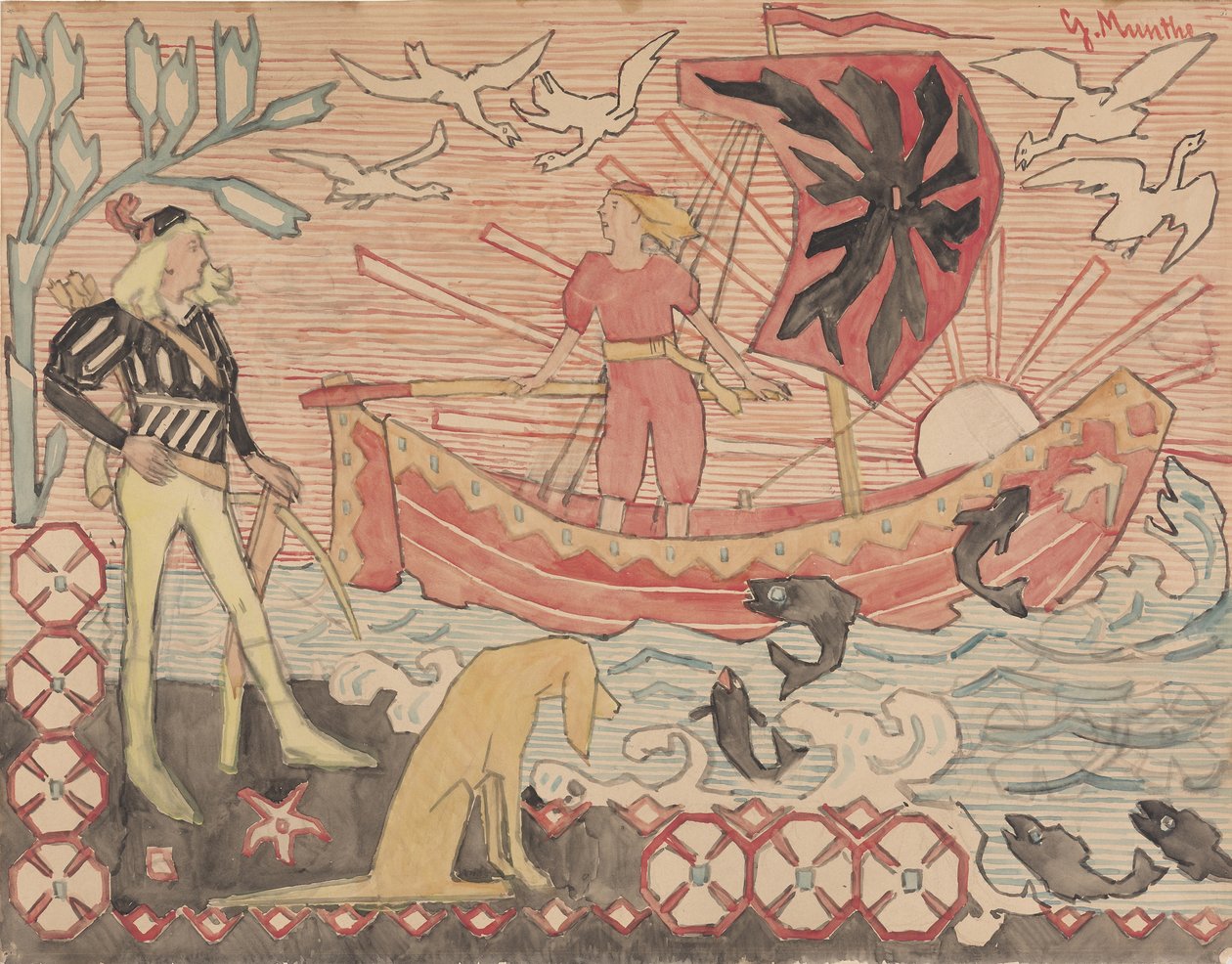 The Frisky Song by Gerhard Munthe