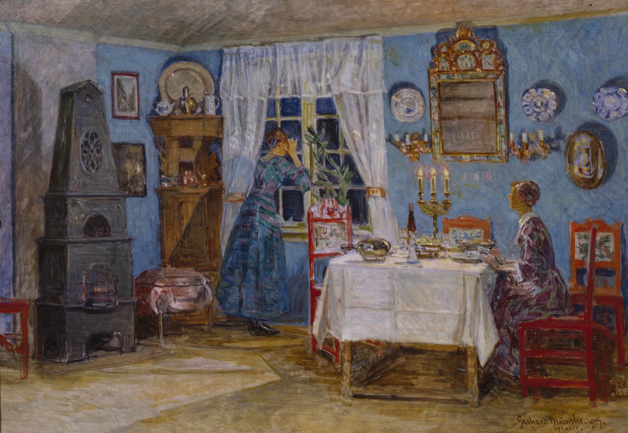 Is He Not Coming Soon? 1917 by Gerhard Peter Frantz Vilhelm Munthe