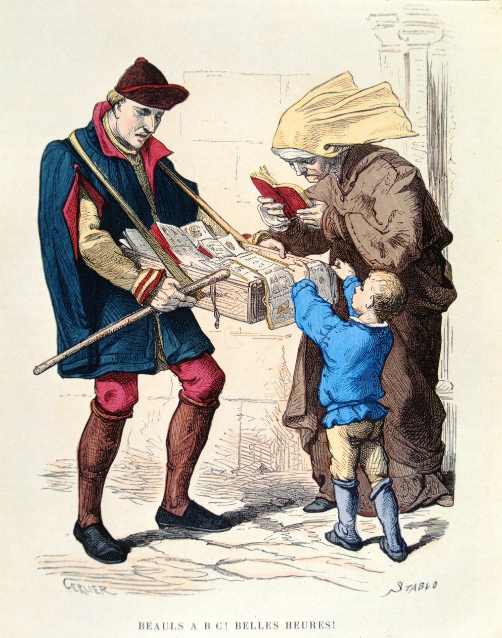 Book Seller in the Fifteenth Century, from 