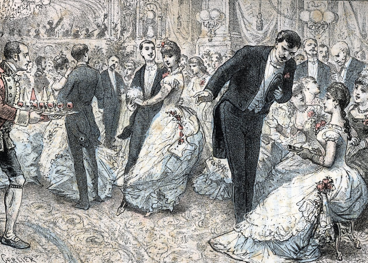 High Society and Social Life: The Ball by Rengade by Gerlier Gerlier