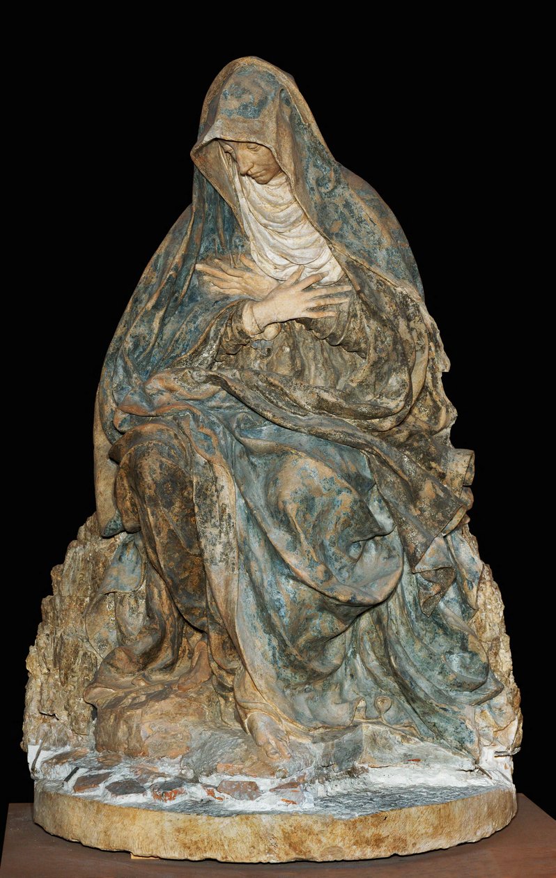 Mater Dolorosa by Germain (attr to) Pilon
