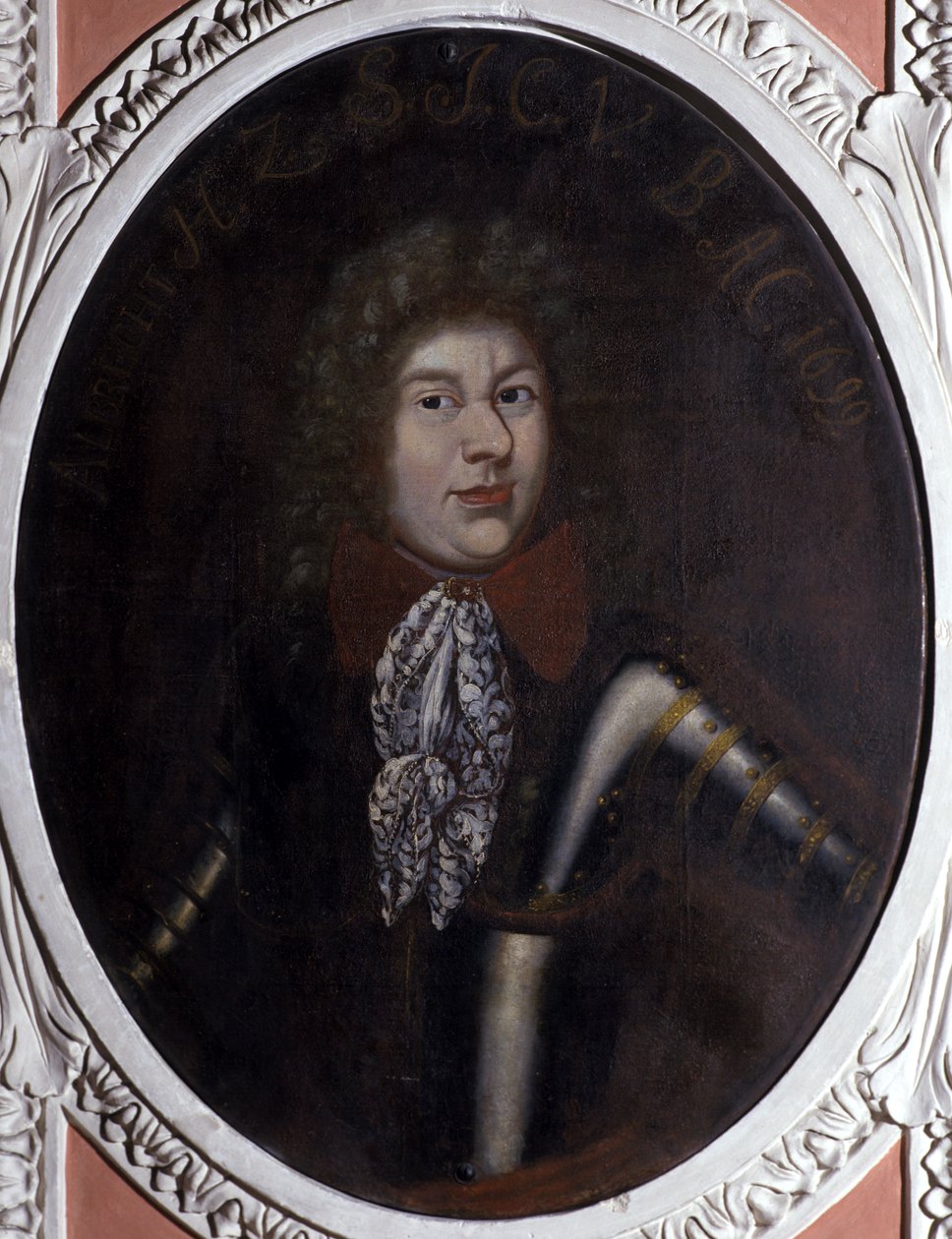 Albrecht von Coburg, Duke of Saxony, Cleve and Berg by German School