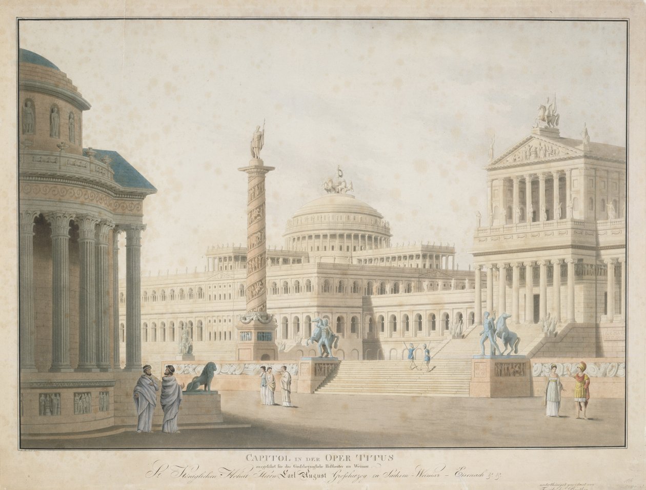 Capitol, Set for 