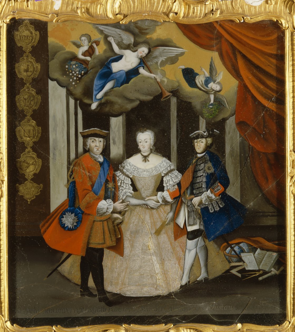 Dresden Peace Allegory by German School