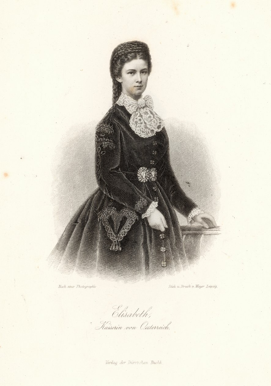 Empress Elisabeth of Austria (1837-98) in the 
