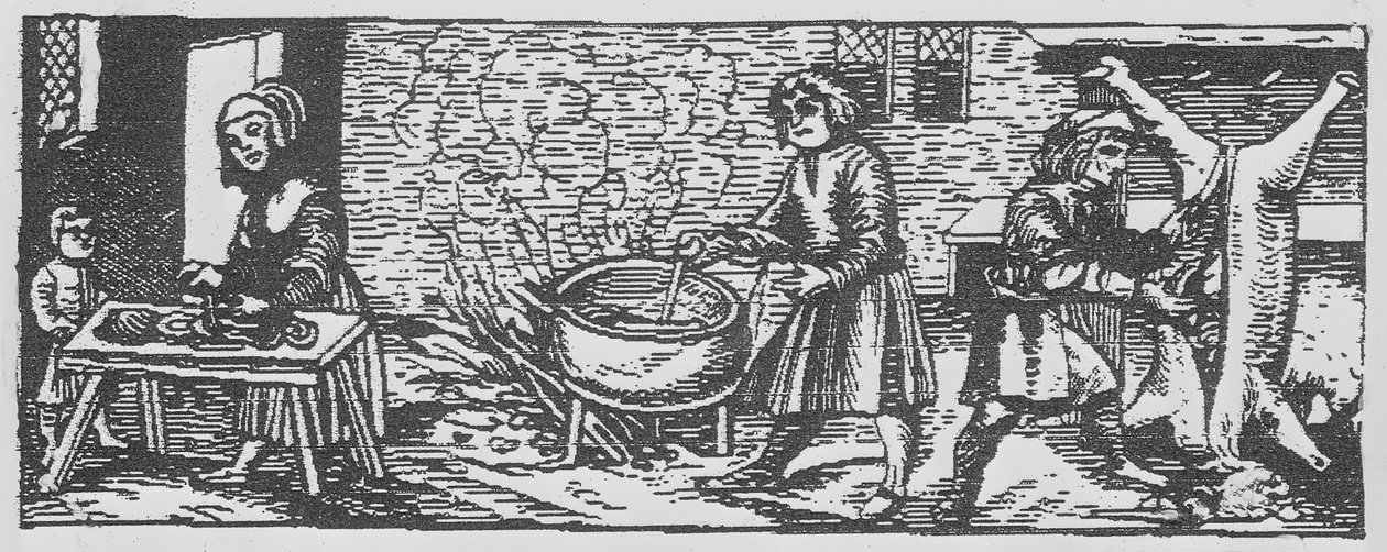 Interior of a Kitchen, from 