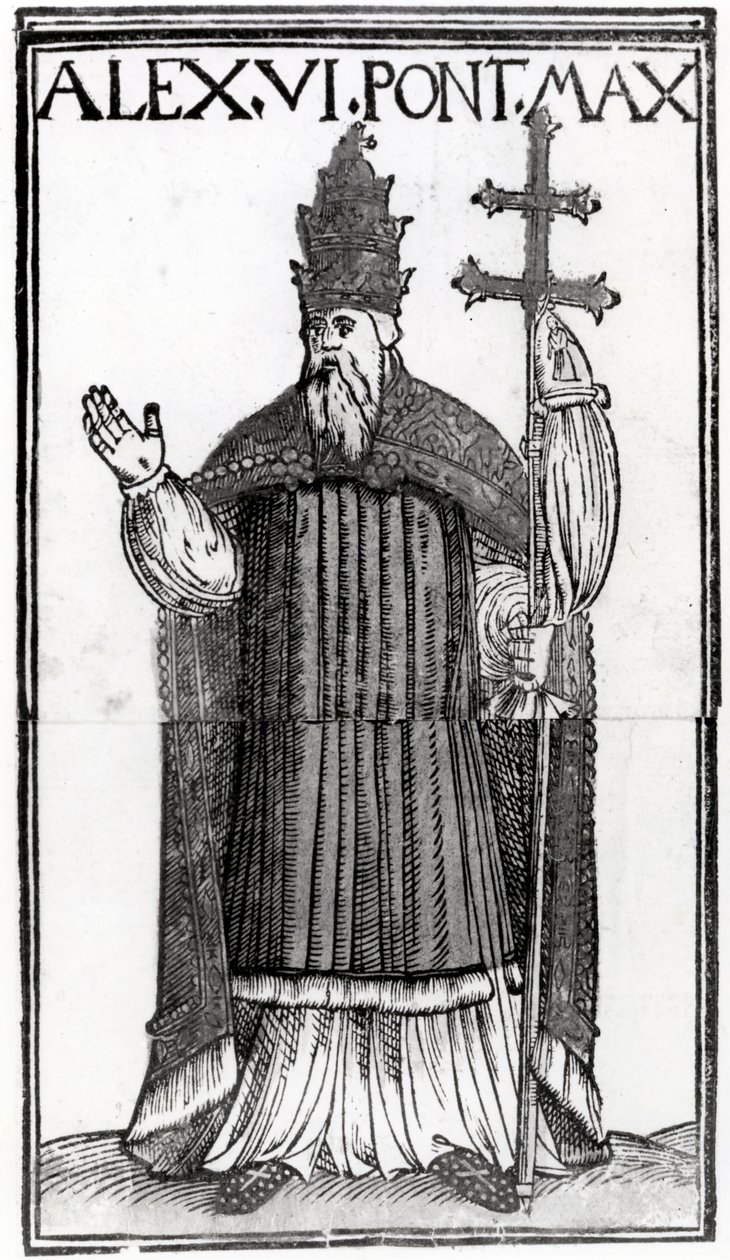 Pope Alexander VI by German School
