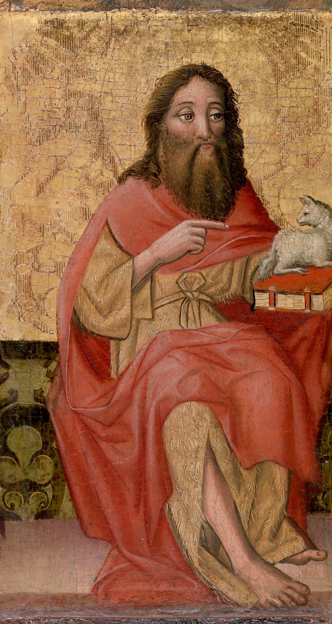 St John the Baptist by German School