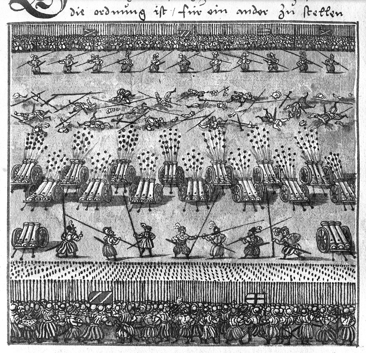 Tactical Use of Artillery: Direct Firing, illustration from 