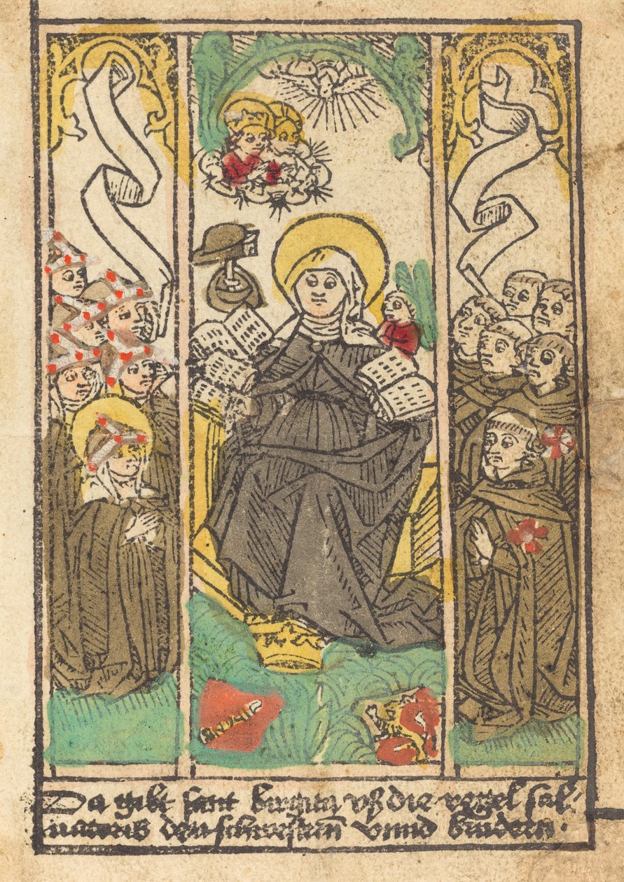 Saint Bridget by German 15th Century
