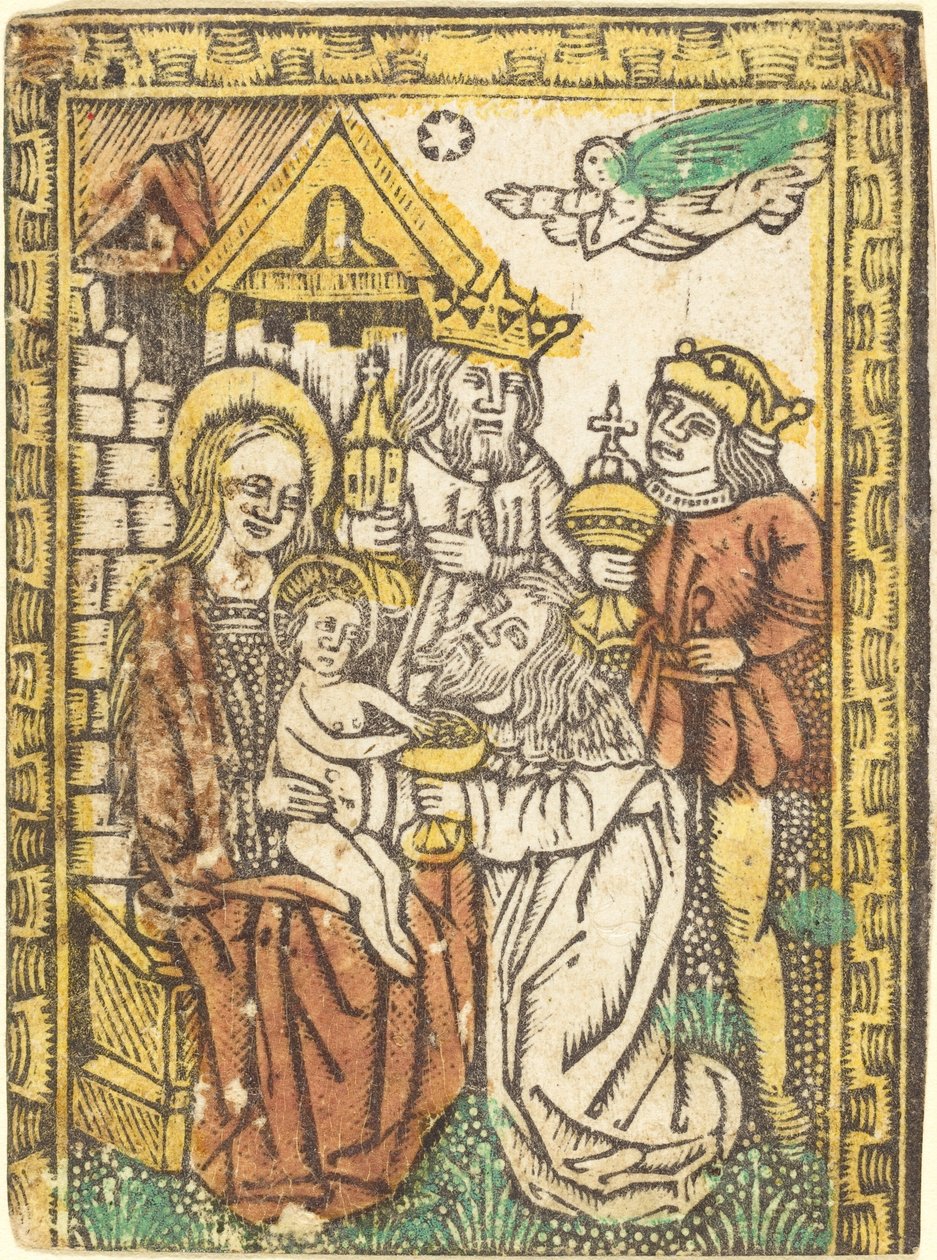 The Adoration of the Magi by German 15th Century