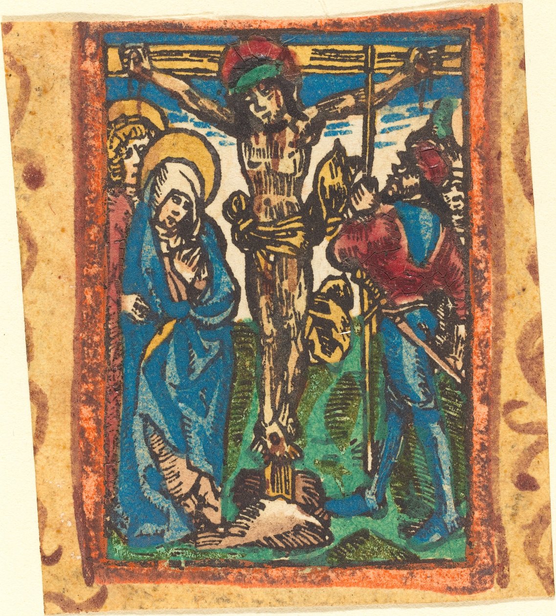 The Crucifixion by German 15th Century