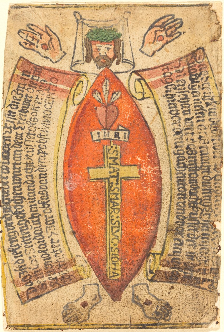 The Measure of the Side Wound and the Body of Christ by German 15th Century