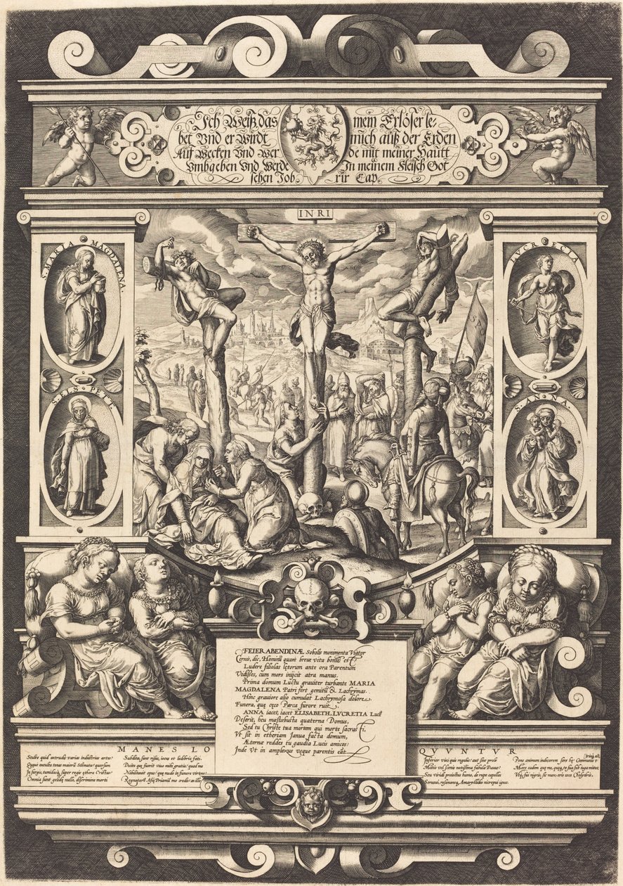 Funeral Monument to the Daughters of Feuerabend by German 16th Century