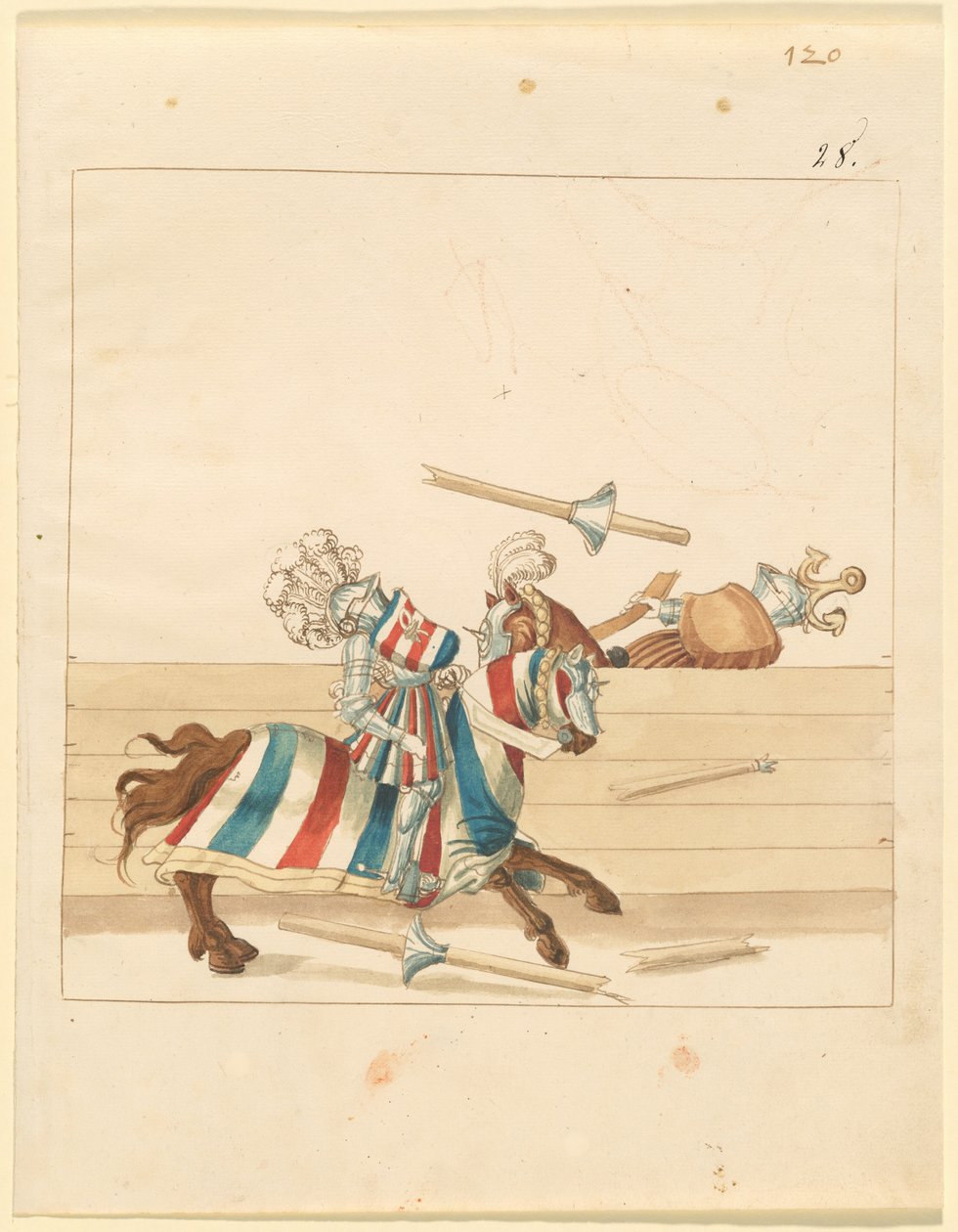 Italian Joust of Peace by German 16th Century