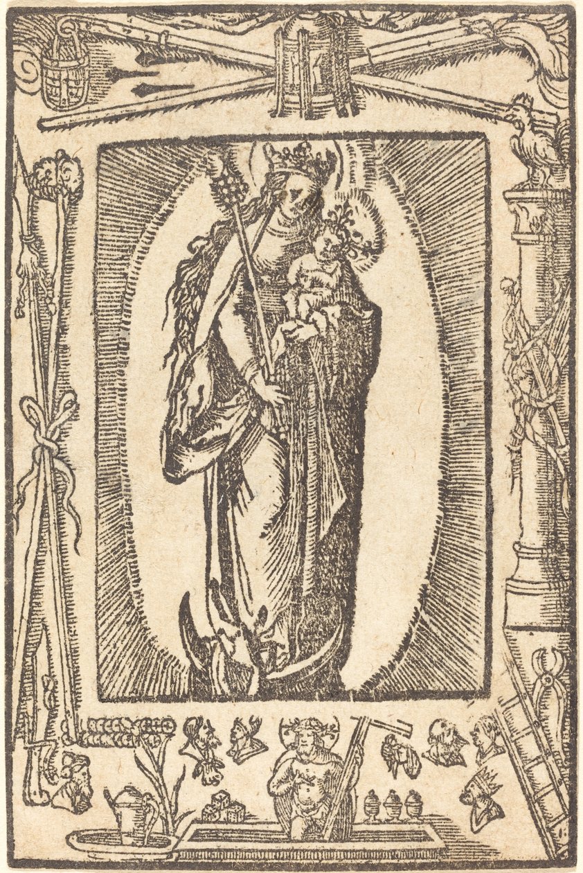 Madonna and Child by German 16th Century
