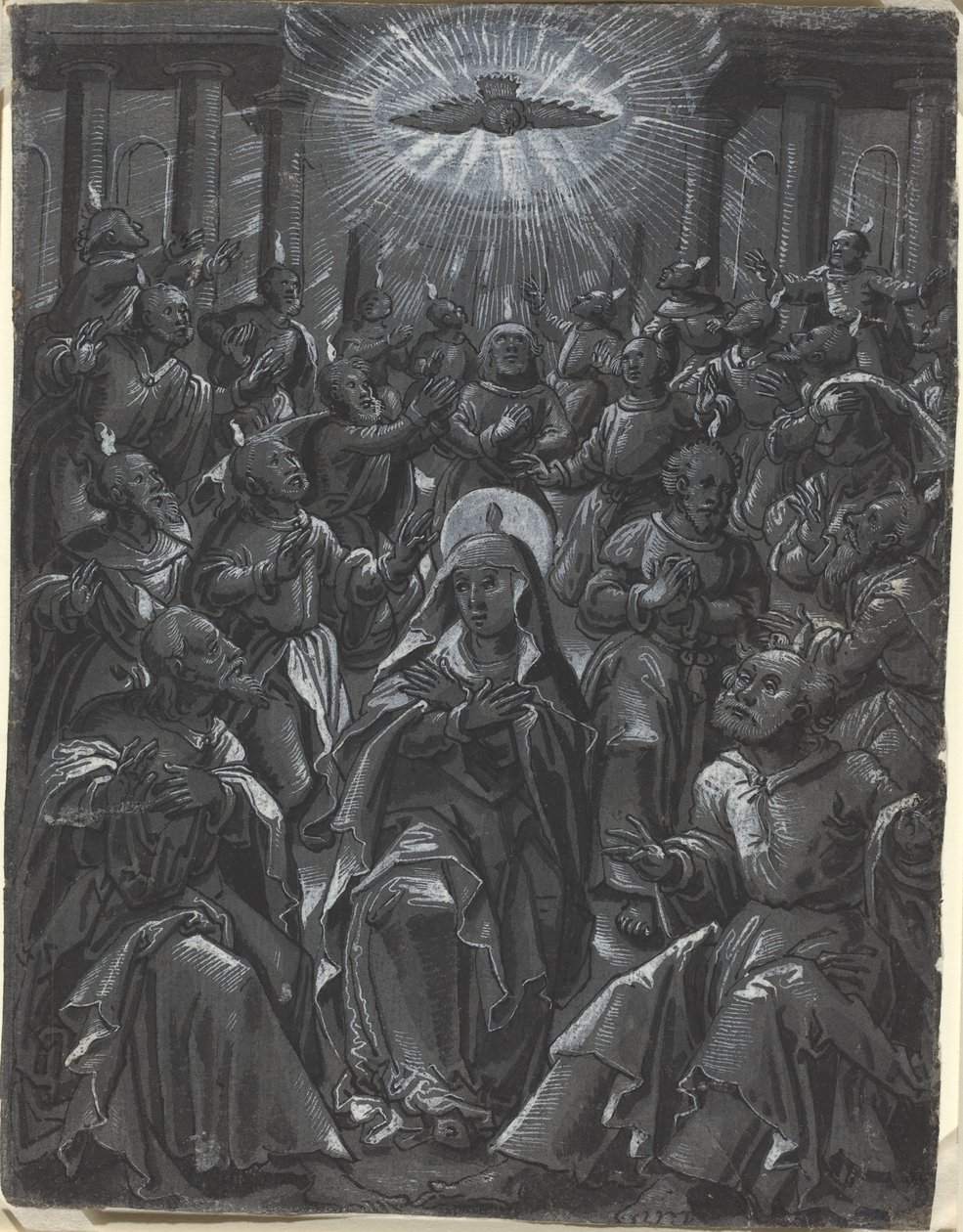Pentecost by German 16th Century