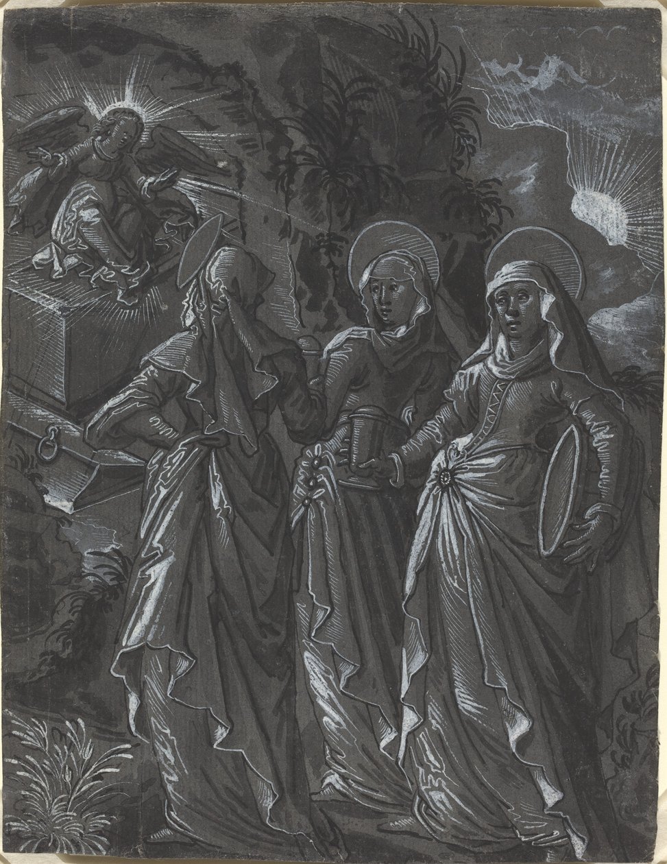 The Three Women at the Tomb by German 16th Century