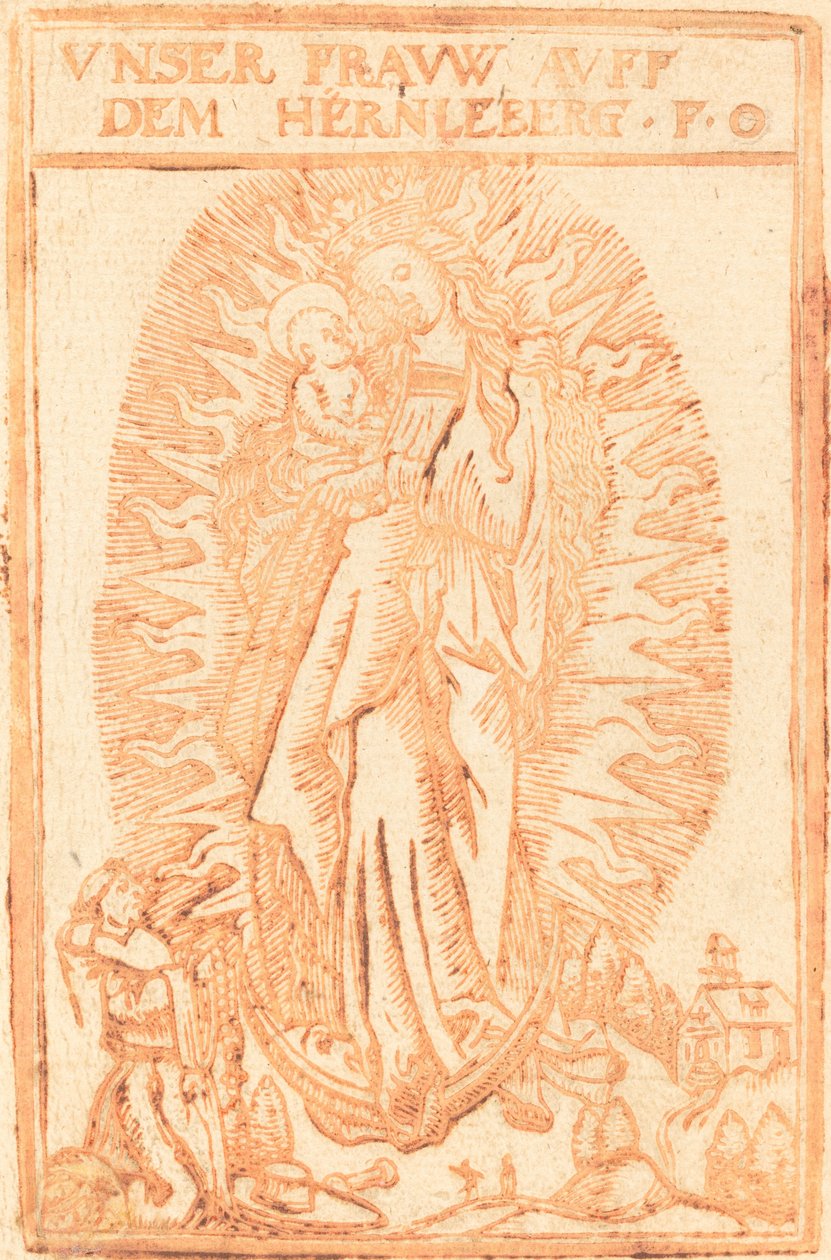Madonna of the Hernleberg by German 17th Century