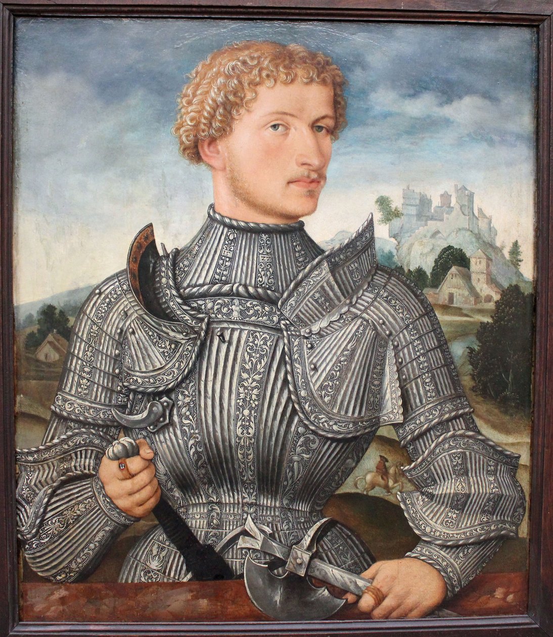 Portrait of a Gentleman Rehlinger by German L.M.