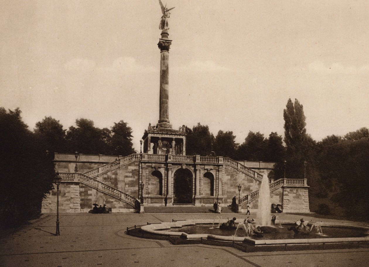 Munich: Peace Monument with Terrace by German Photographer