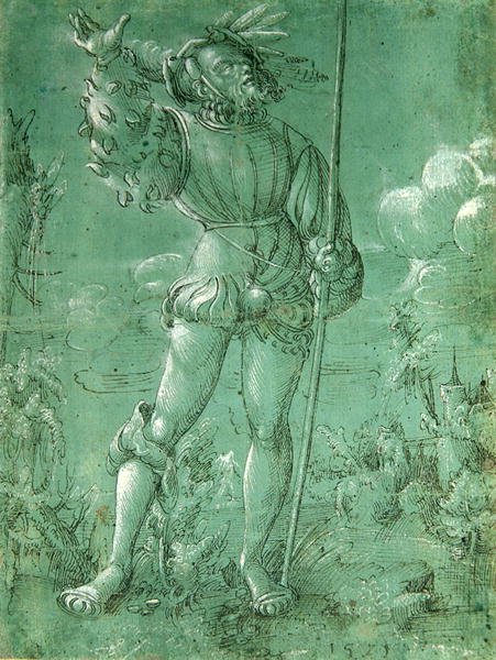 A Landsknecht by German School