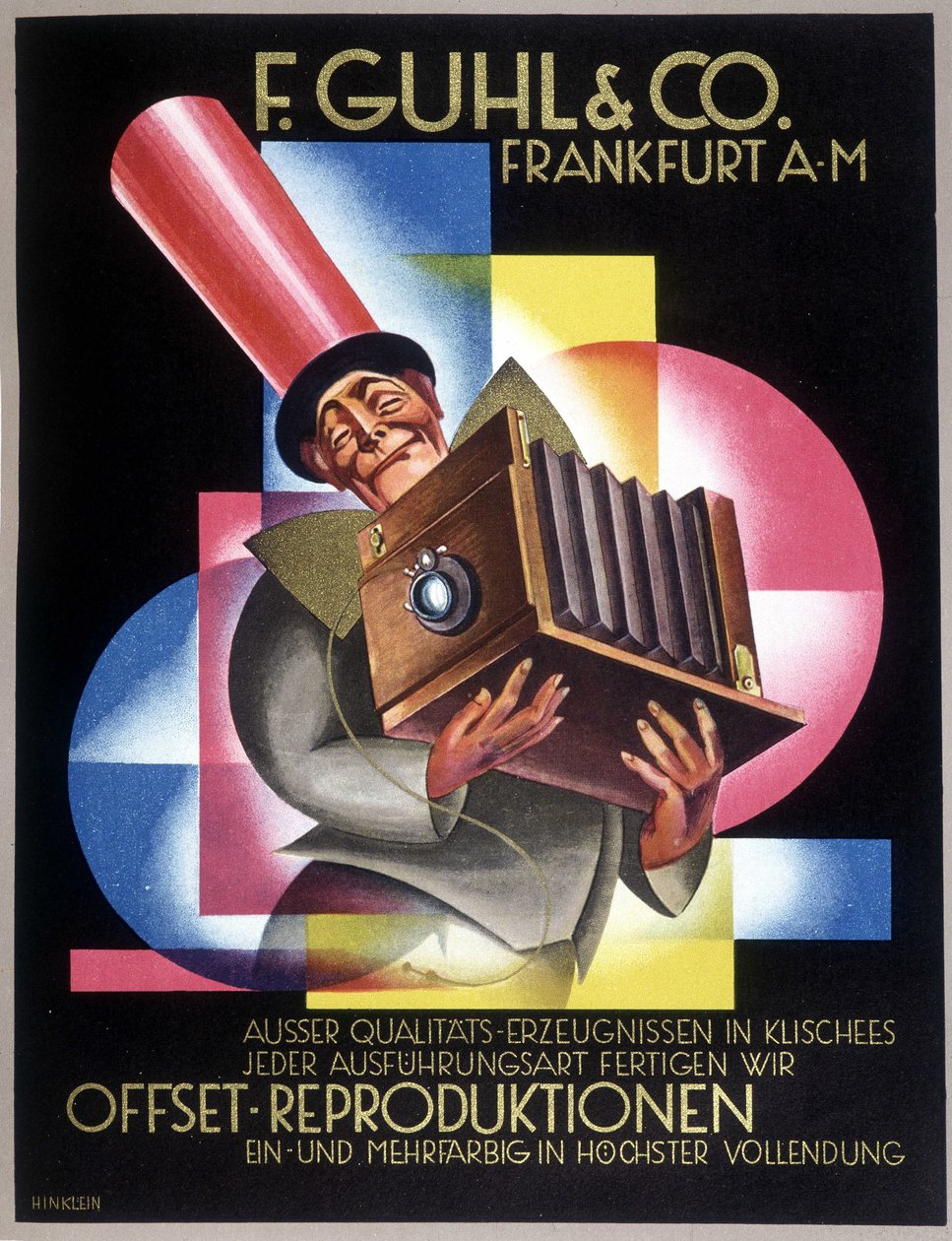 Advertising for the German Camera Manufacturer Offset - in 