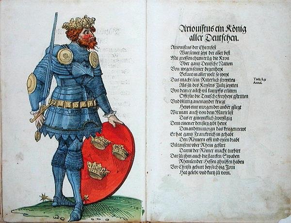 Ariovistus, King of the Germans, from 