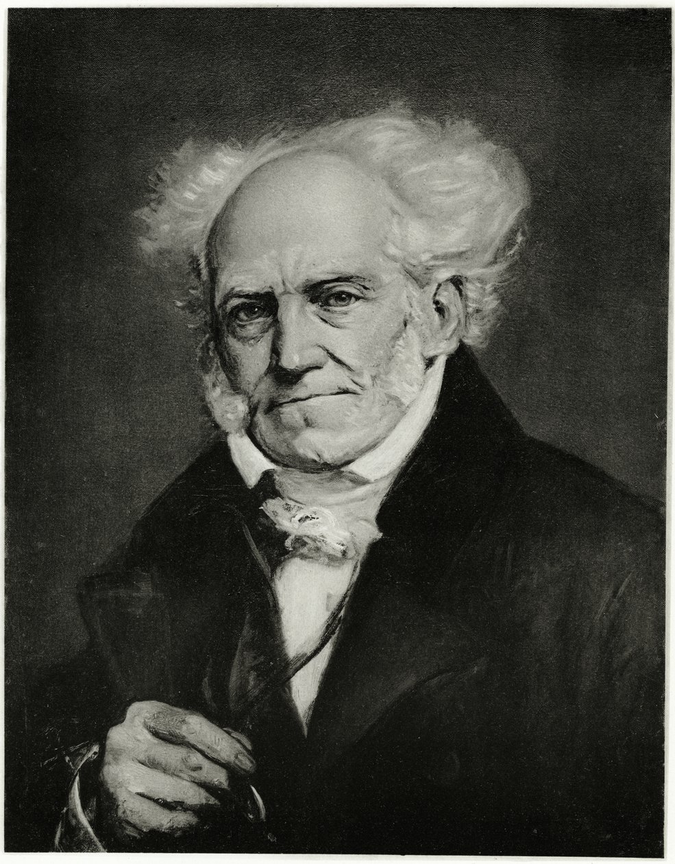 Arthur Schopenhauer by German School