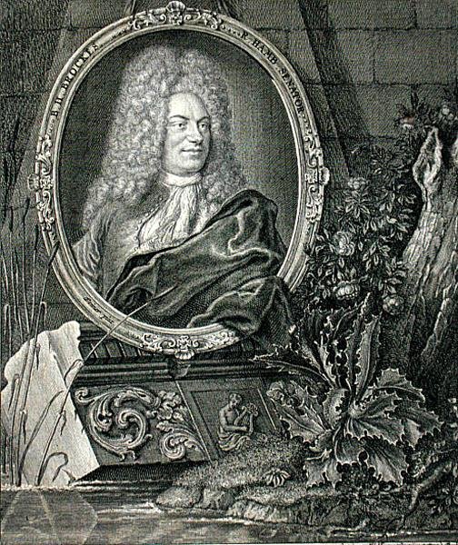 Barthold Heinrich Brockes (1680-1747) engraved by Wolffgang by German School