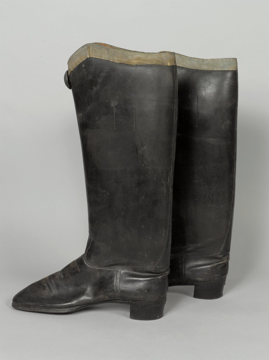 Boots, 3rd von Zieten Hussars, worn by HRH The Duke of Connaught, pre-1914 by German School