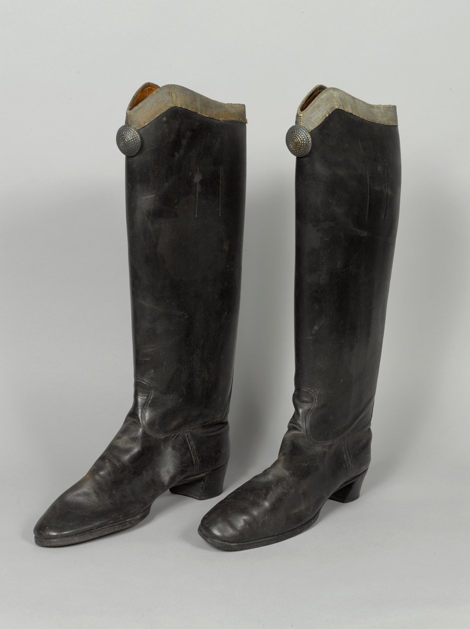 Boots, 3rd von Zieten Hussars, worn by HRH The Duke of Connaught, pre-1914 by German School
