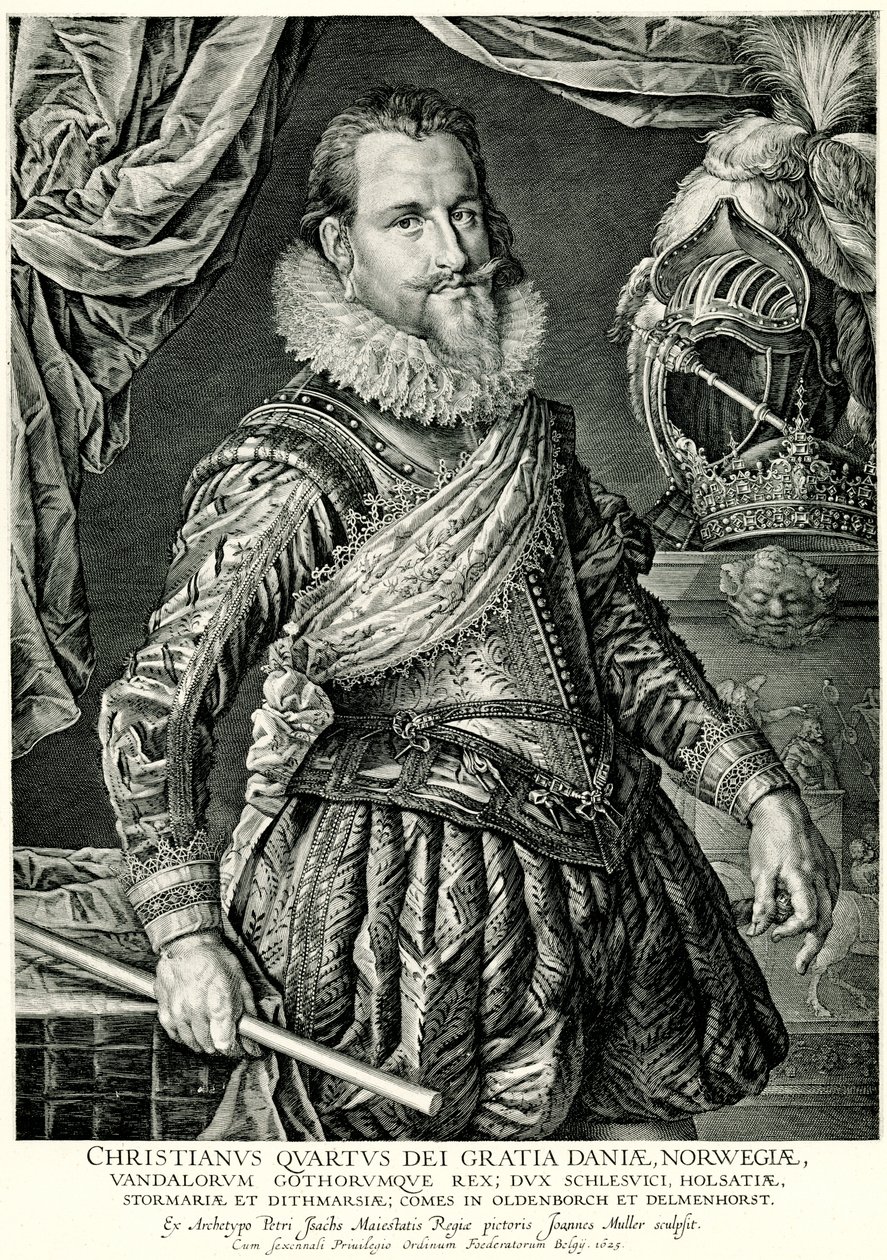 Christian IV by German School