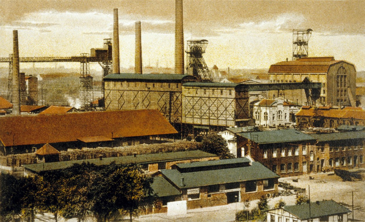 Concordia Coal Mine, Oberhausen, Germany by German School