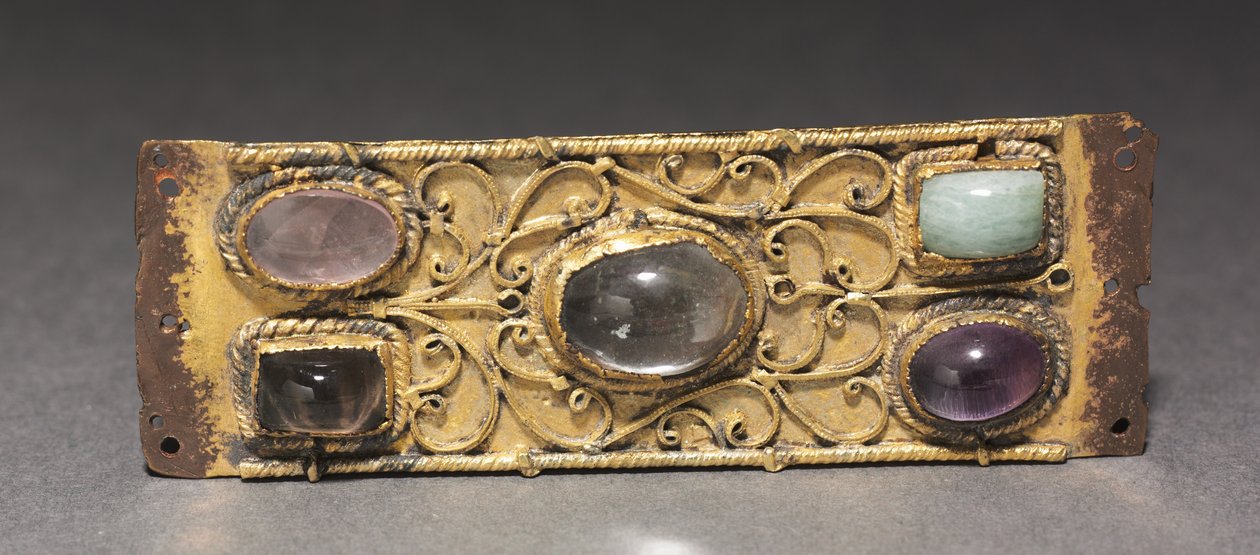 Decorative Plaque, Probably from a Reliquary Shrine, c.1200 by German School