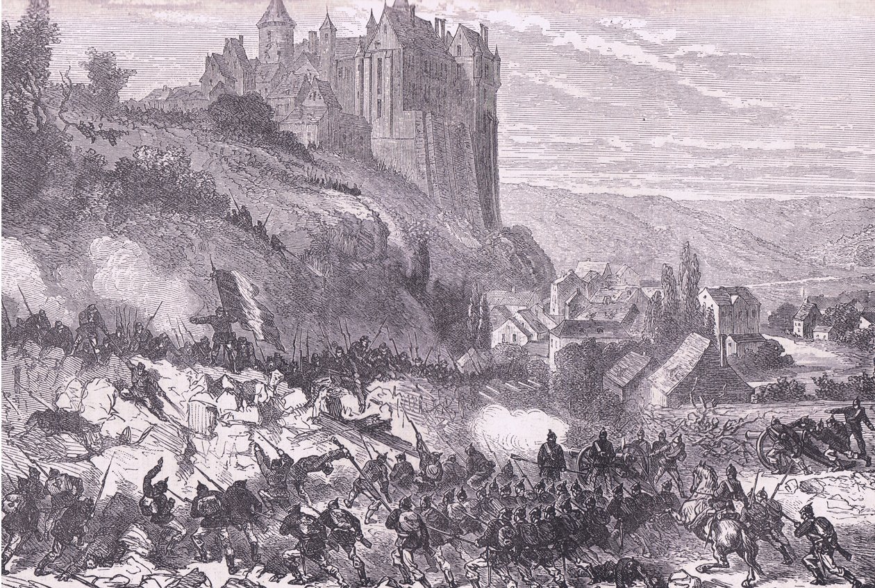 Defence of Chateaudun by German School