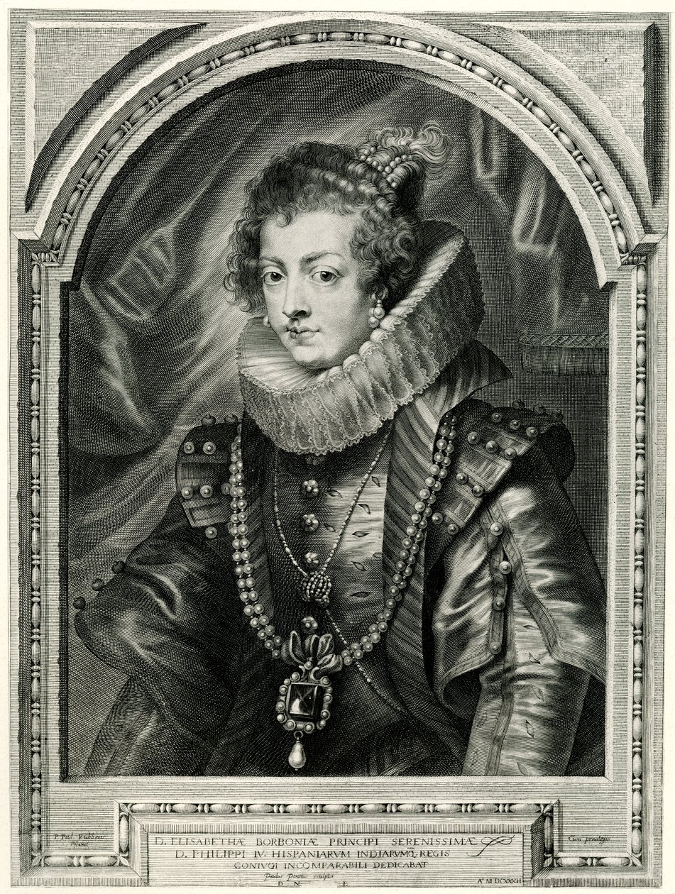 Elisabeth of Bourbon by German School