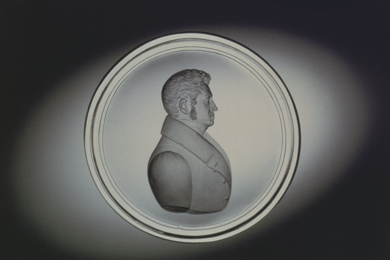 Engraved portrait by Dominick Biemann by German School