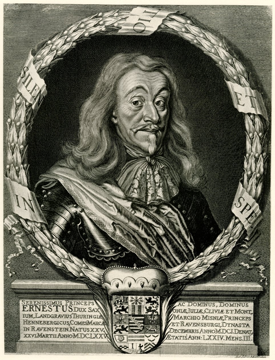 Ernst I the Pious by German School
