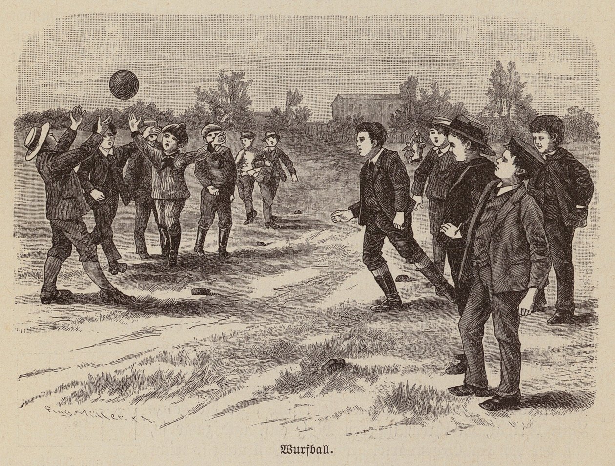 Football by German School