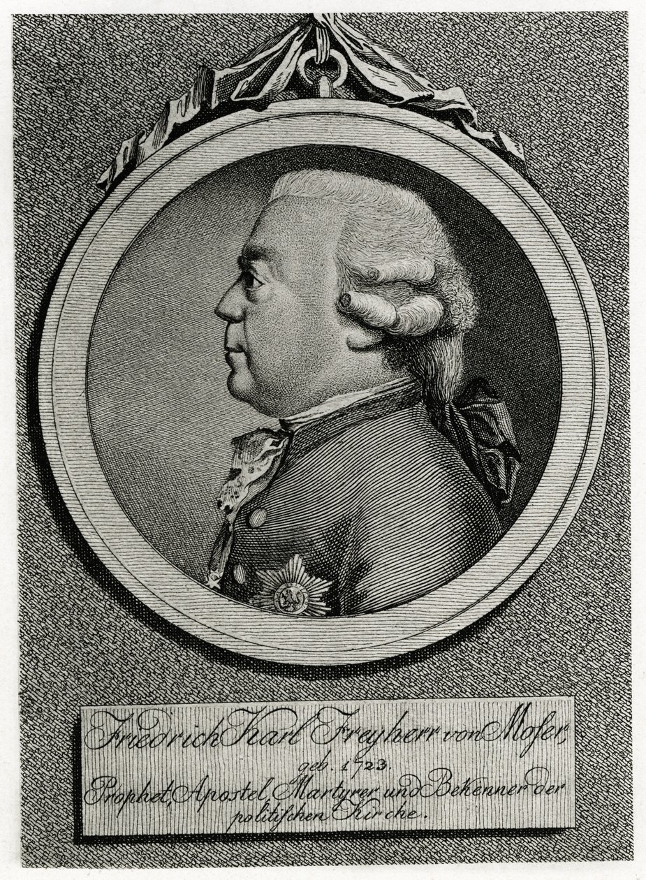 Friedrich Karl von Moser by German School