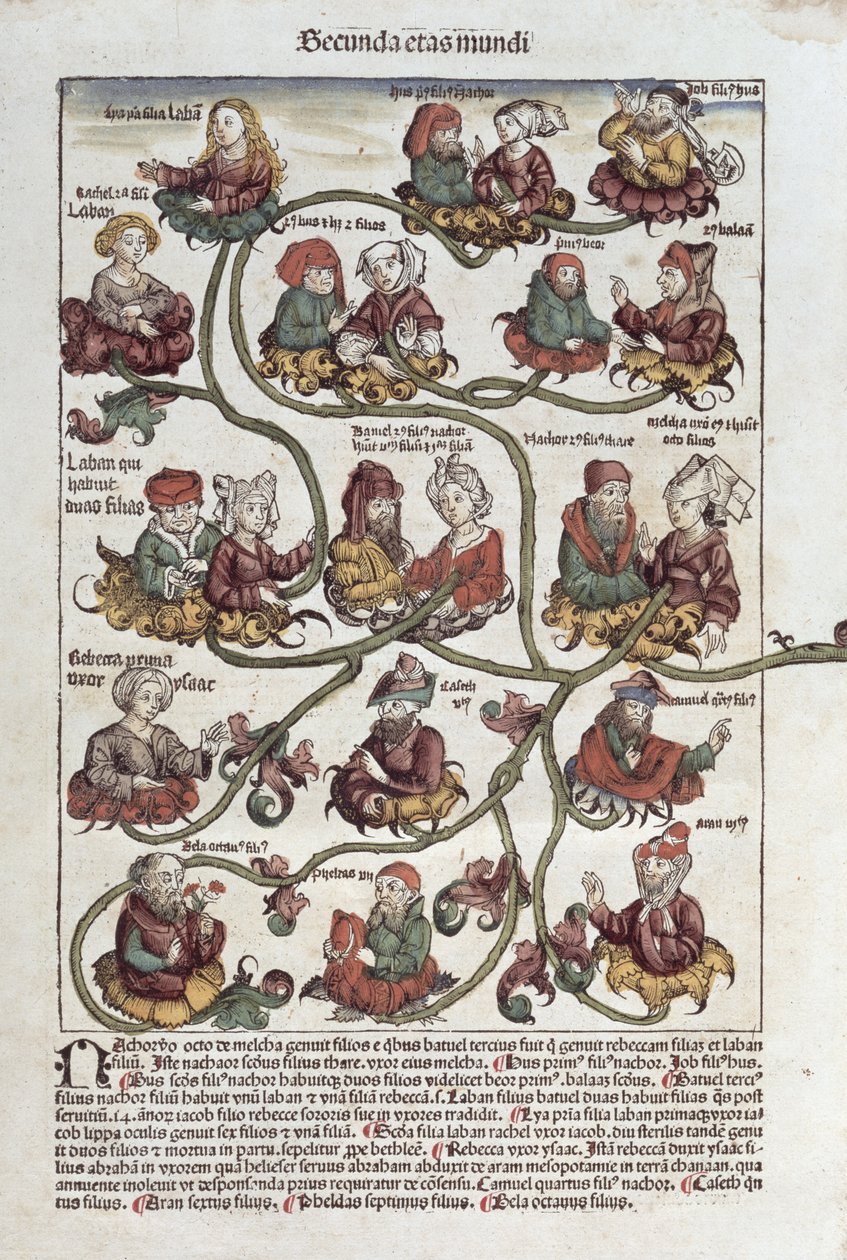 Genealogical Tree of Laban, from 