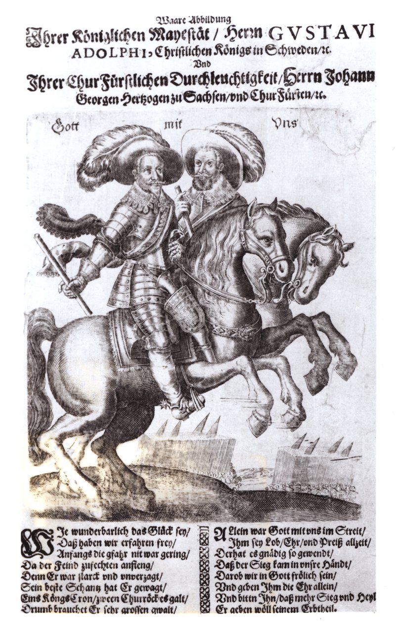 Gustavus Adolphus II and Gustavus Adolphus IV, Kings of Sweden by German School