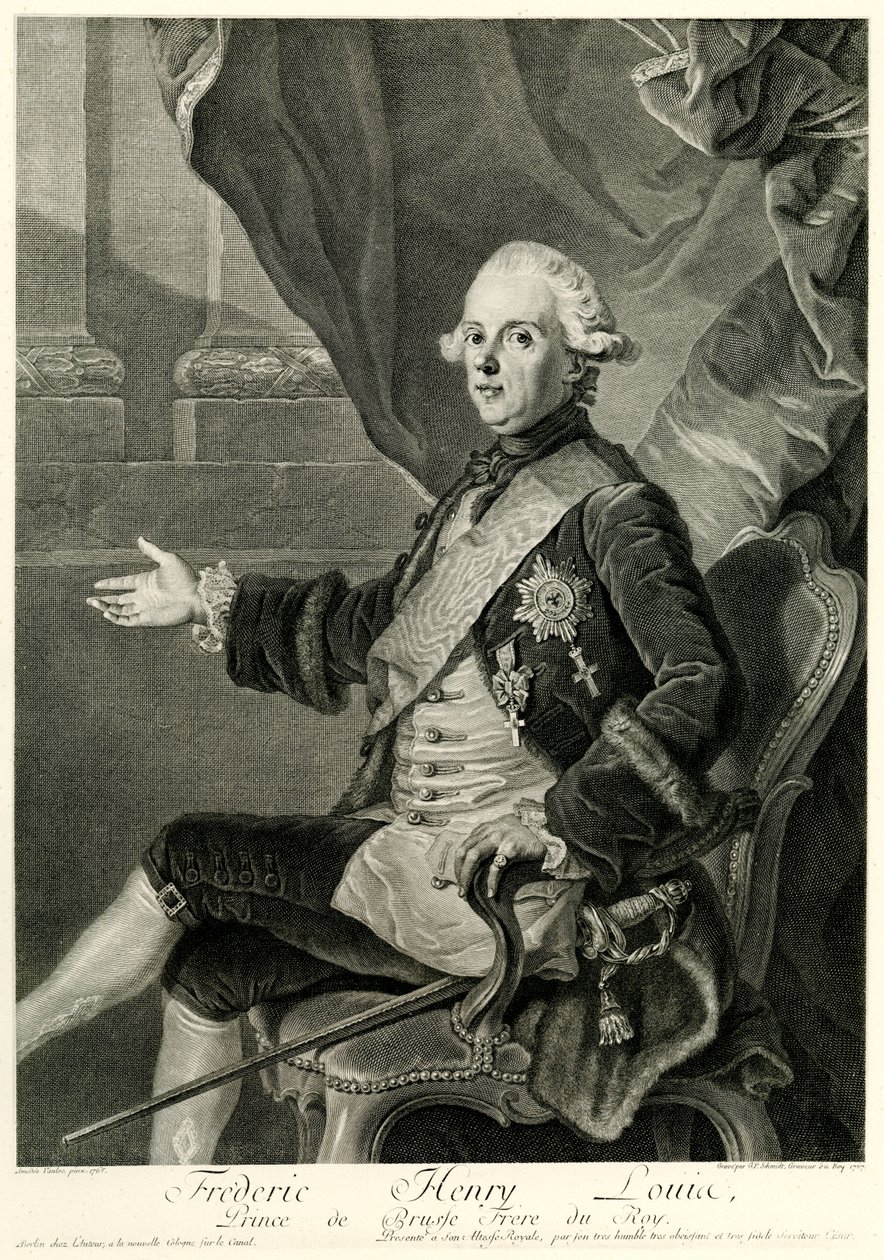 Heinrich Prince of Prussia by German School