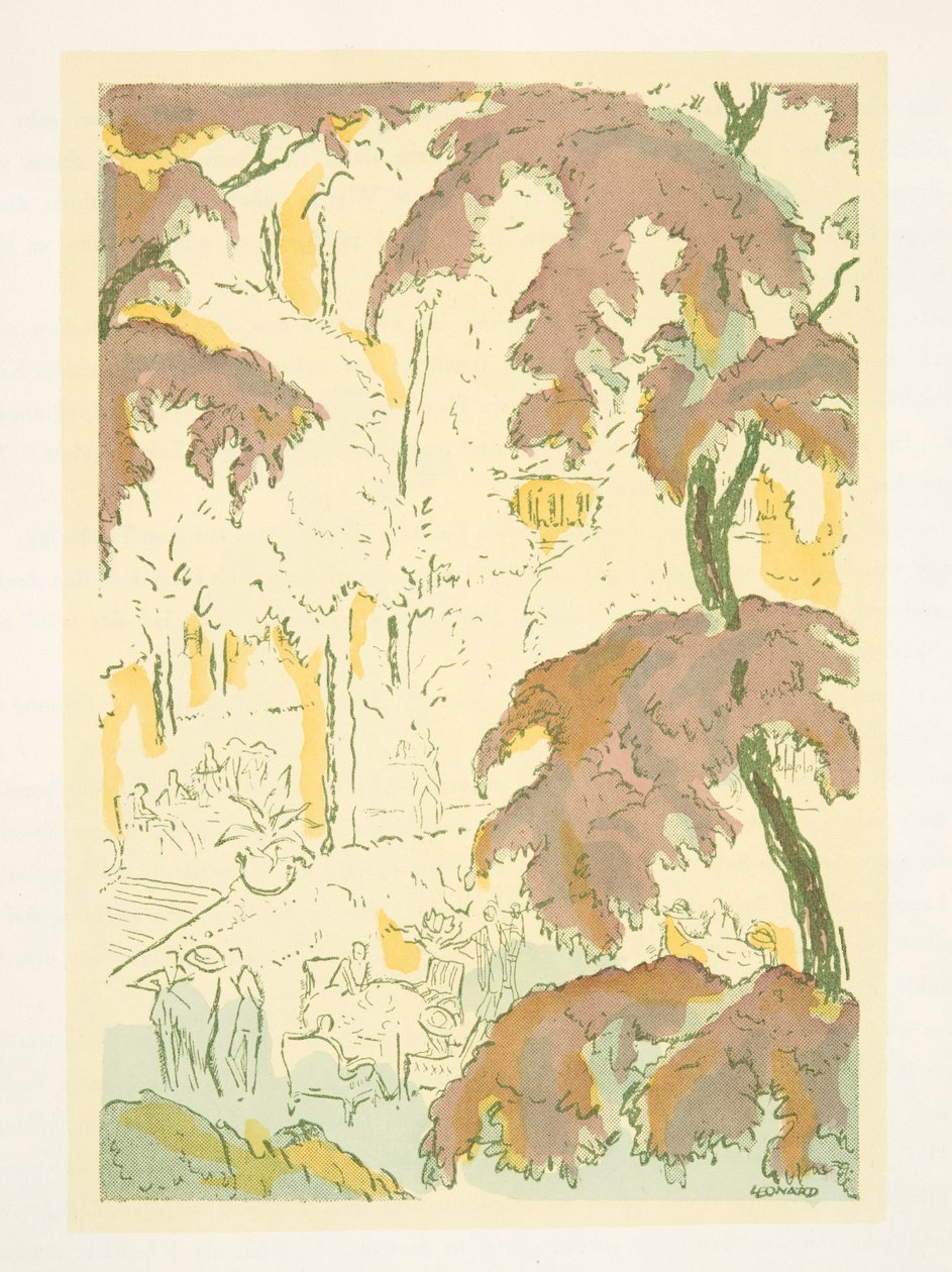 Illustration from Styl, pub.1922 by German School