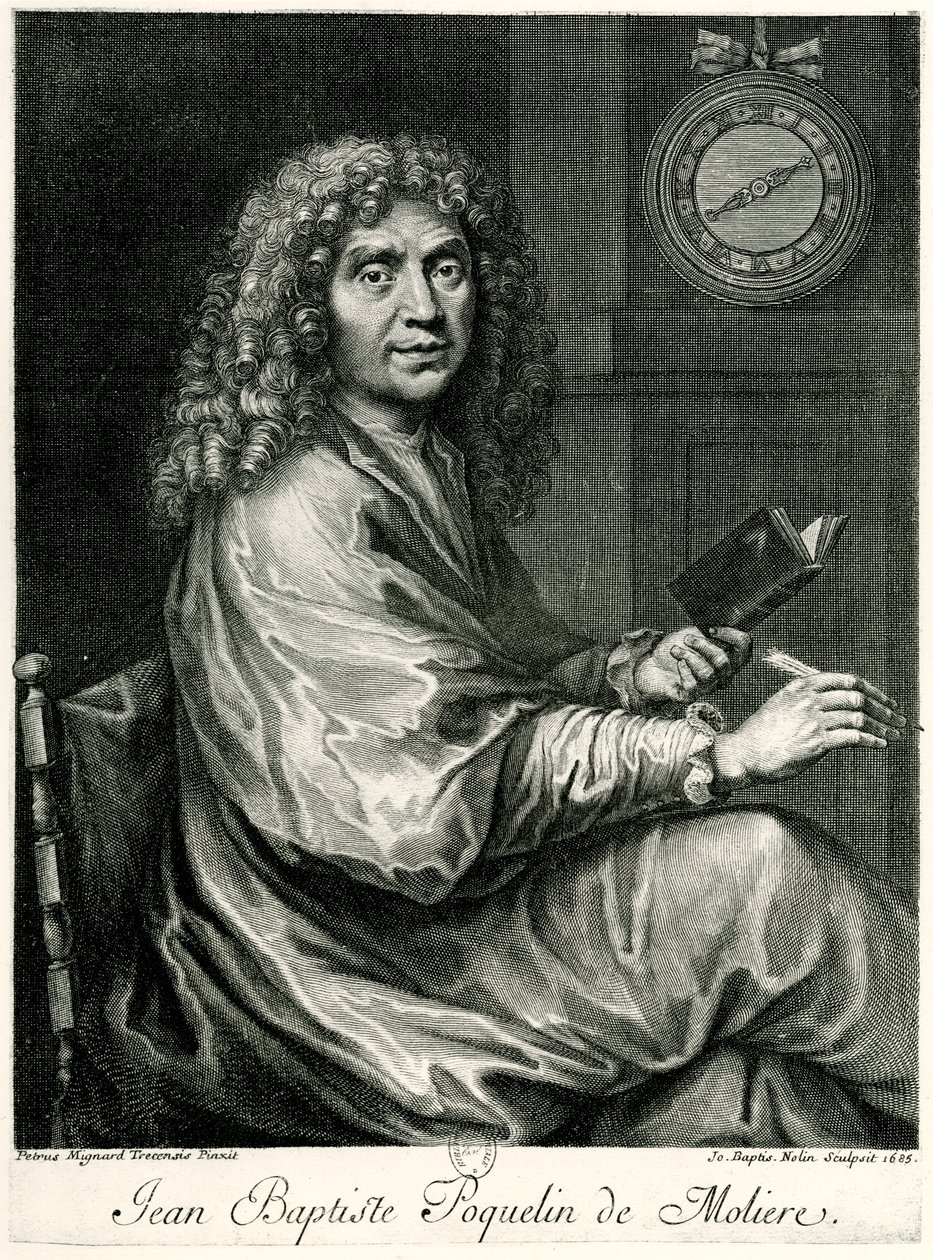 Jean Baptiste Molière by German School