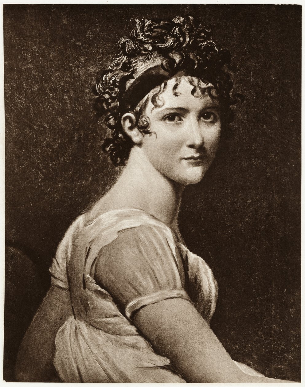 Jeanne Françoise Adelaide Récamier (phototype) by German School